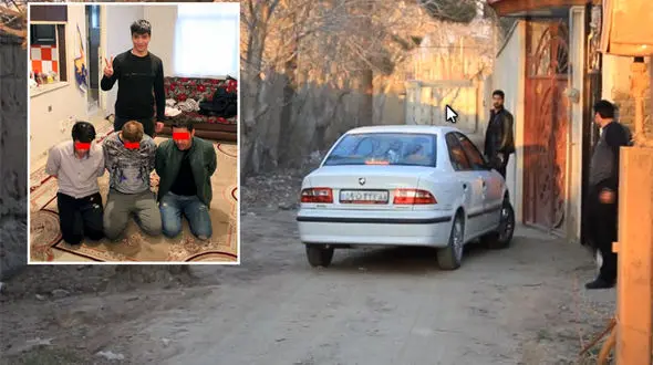 جزییات نفوذ پلیس به دخمه گروگانگیران  5 میلیاردی + فیلم