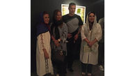 علی دایی و همسرش در افتتاحیه گالری عکس خانوم کارگردان +عکس