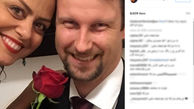 بازیگر زن محبوب مهران مدیری از شوهر آلمانی اش رونمایی کرد +عکس عاشقانه این زوج