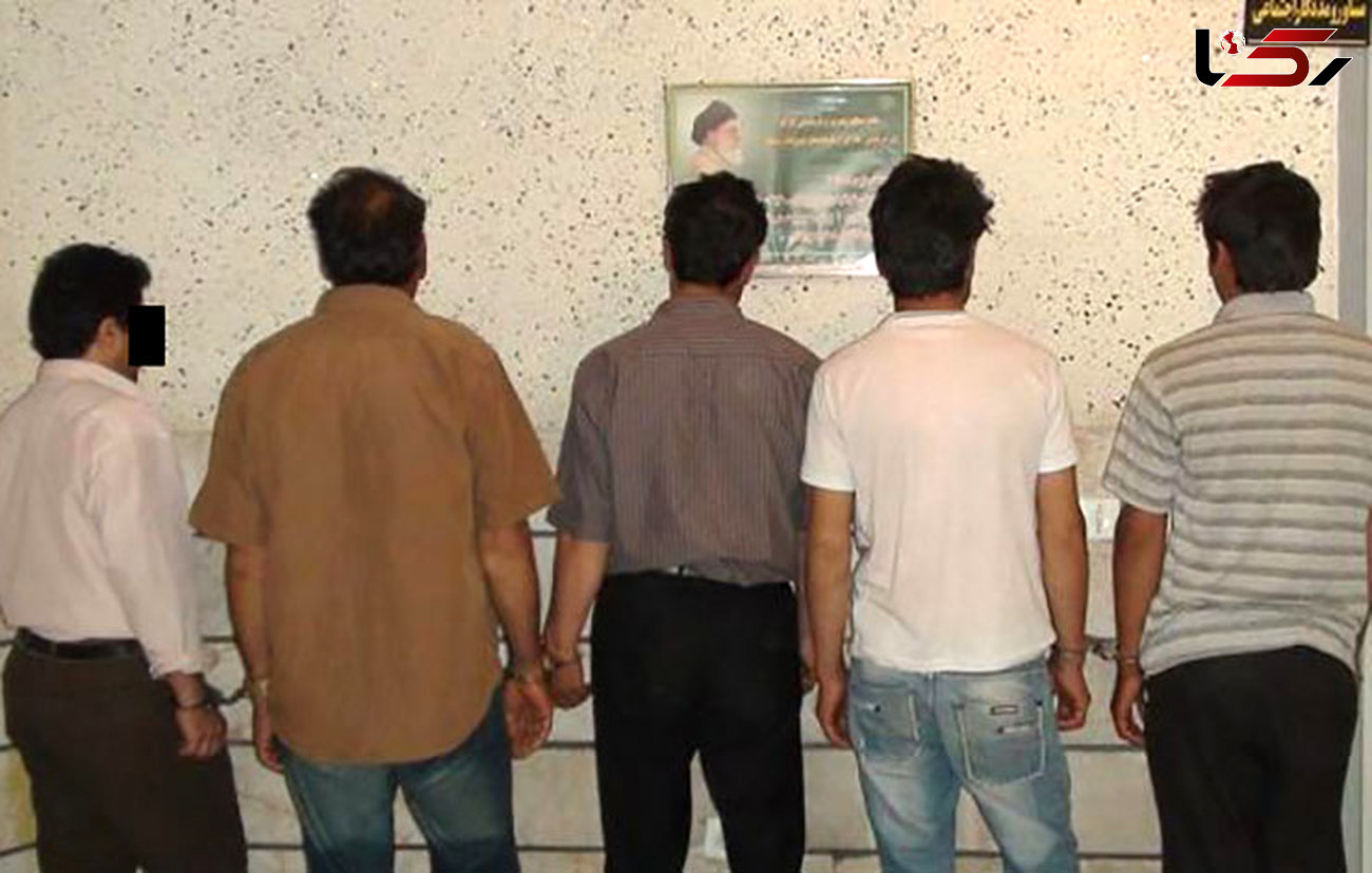 این 5مرد دزدان روستاهای مشهد بودند/ اعتراف به سرقت 60نیسان و پراید +عکس