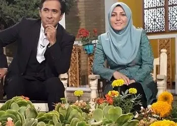 عکس ها / نگاهی به چیدمان شیک و ایرانی‌پسند منزل المیرا شریفی مقدم و همسرش/ از تابلو فرش قرآنی و مبلمان سلطنتی تا پرده های اعیانی