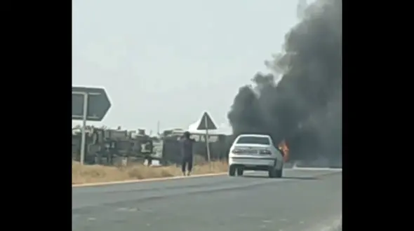 فیلم دیده نشده از فاجعه امروز امیدیه / چند نفر کشته شدند؟ 