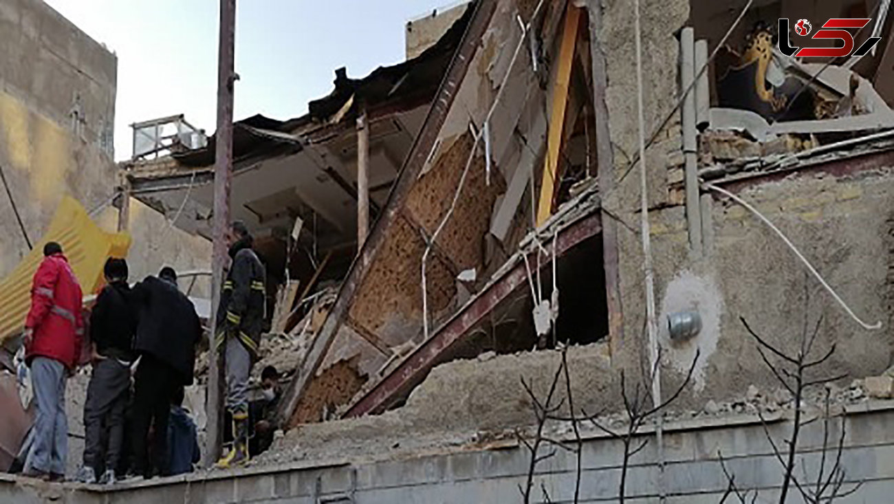 مرگ زن کرجی در انفجار نانوایی + عکس محل حادثه