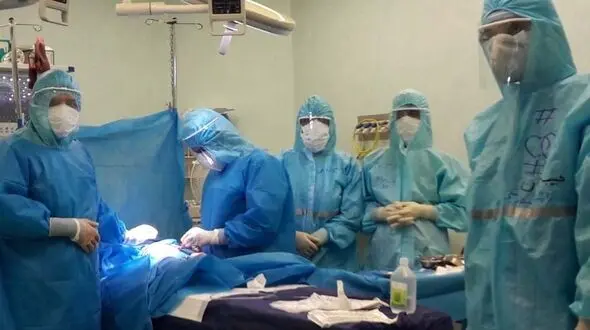 پارگی کبد کودک 2 ساله ایرانشهری