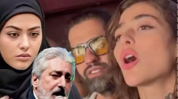 ریحانه پارسا و شوهر مسن ترش در کنسرت ابی + فیلم