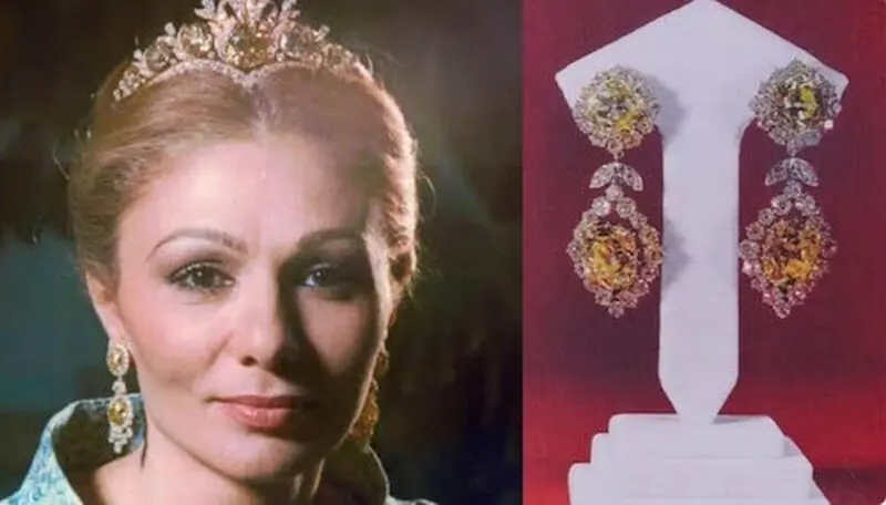نیم‌تاج فرح پهلوی