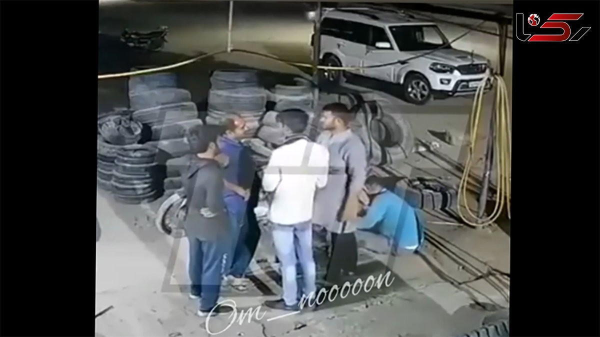 ببینید / ویدیویی دلخراش از لحظه سقوط دسته جمعی چند جوان در چاه!