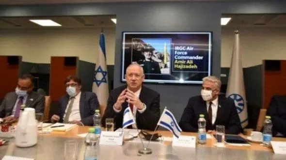 عکس سردار حاجی زاده در اتاق جنگ اسراییل + جزییات