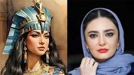 فیلم صفر تا صد تبدیل چهره جذاب لیندا کیانی به کلئوپاترا مصری !