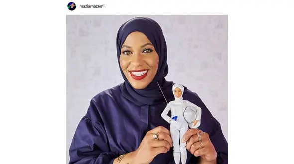 اتفاق جالبی که برای شمشیرباز زن آمریکایی افتاد