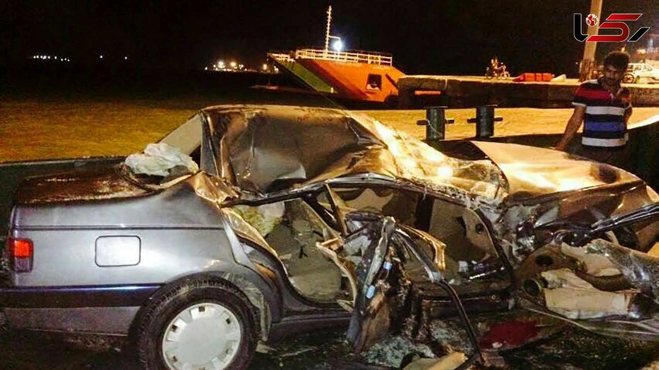 حادثه مرگبار در اردبیل / راننده پژو جان باخت