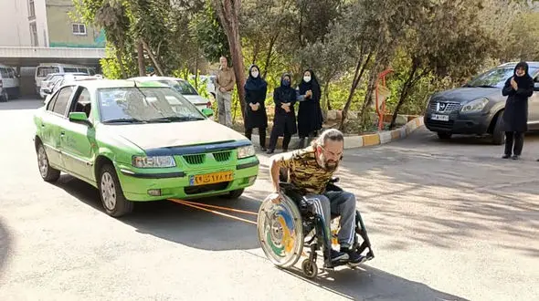 جدیدترین رکورد ورزشکار ام‌.اس کشورمان + عکس