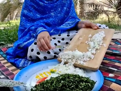 پخت غذای جنوبی با کوسه ماهی به روایت 2 بانوی روستایی + فیلم