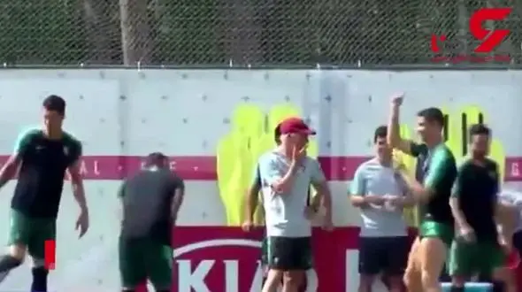 رقصیدن کریس رونالدو را دیده اید؟! + فیلم  