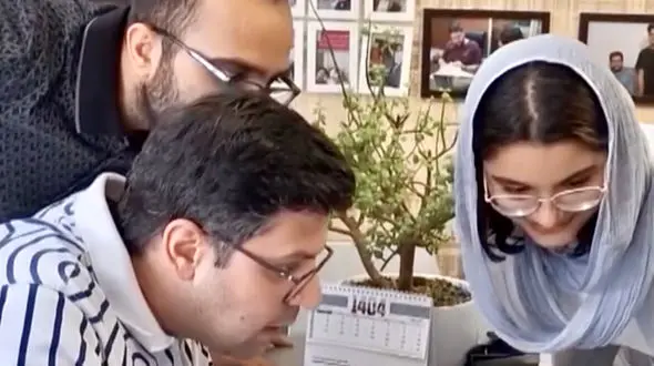 فیلم لحظه‌ای که نفر اول کنکور تجربی رتبه خود را دید