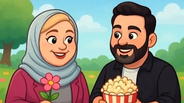 فیلم/ انیمیشن جذاب احسان علیخانی و نعیمه نظام دوست با گیر دادنای نعیمه هم رسید/ هر چی تا حالا دیدی بزار کنار که این آخر خنده ست