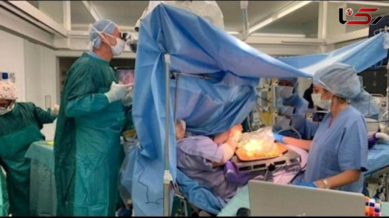 عجیب ترین جراحی مغز روی زن ایتالیایی / در اتاق عمل چه گذشت؟ + عکس