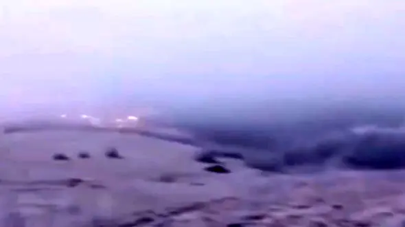 فیلم بارش برف در گردنه حیران آستارا