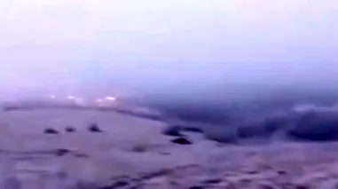 فیلم بارش برف در گردنه حیران آستارا