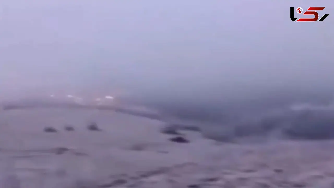 فیلم بارش برف در گردنه حیران آستارا