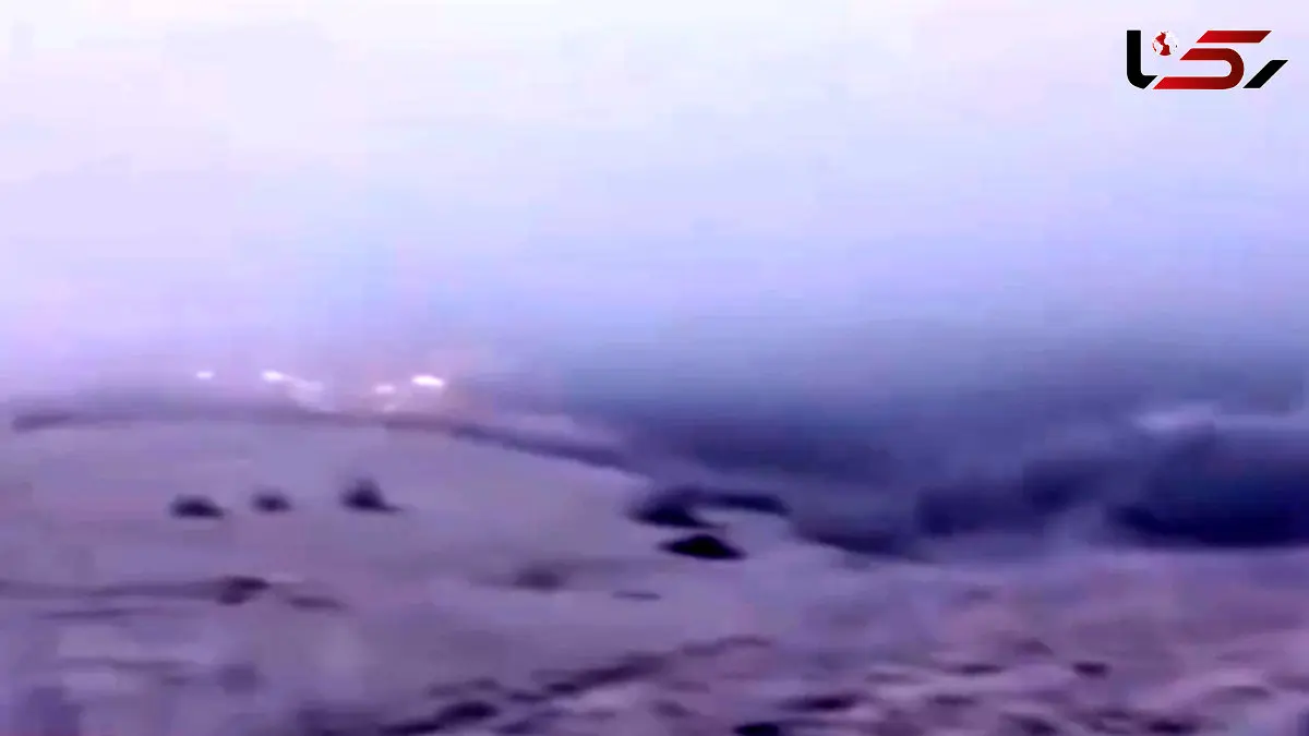 فیلم بارش برف در گردنه حیران آستارا