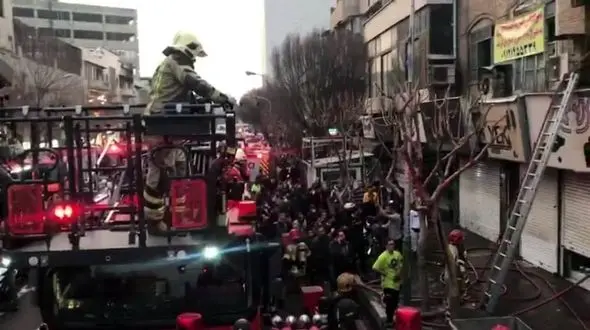 فیلم آتش سوزی خیابان جمهوری + جزئیات 