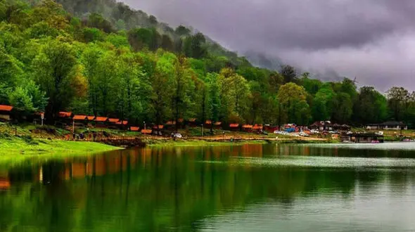 آسمان نوشهر؛ پرده‌ای از آرامش شمال + فیلم 