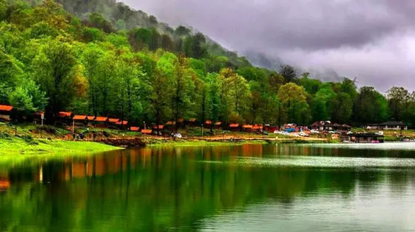 آسمان نوشهر؛ پرده‌ای از آرامش شمال + فیلم 