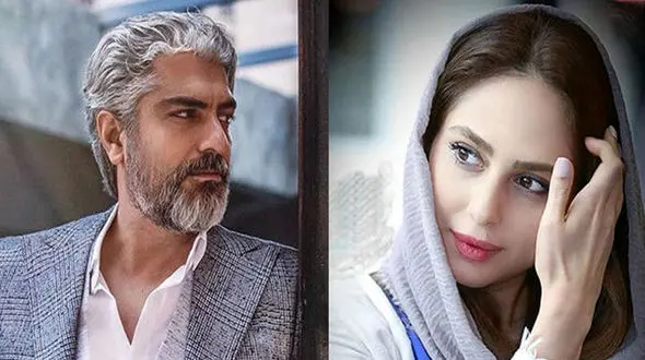 عکس عاشقانه مهدی پاکدل و رعنا آزادی‌ور در مکان عمومی !