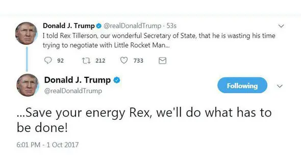 ترامپ به شکل عجیبی رهبر کره شمالی را تهدید کرد ! 