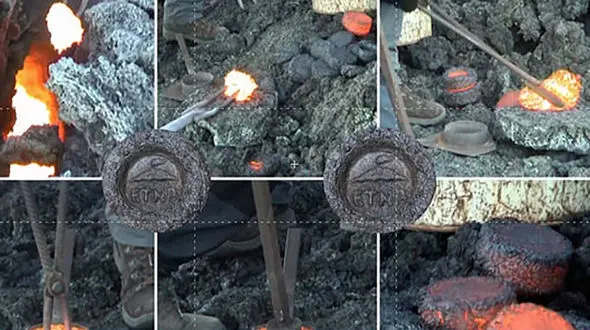 فیلم / کشف باورنکردنی؛ گدازه‌های داغ آتشفشان تبدیل به سوغاتی شدند!