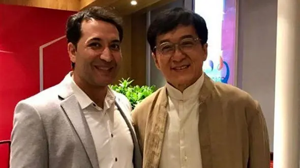 دعوت جکی چان از رزمی کار ایرانی