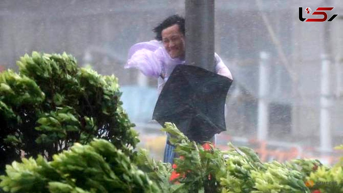 توفان سهمگین هنگ کنگ +تصاویر باورنکردنی
