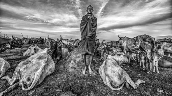 آخرین و غم انگیزترین بوسه مادر/ برترین عکس سال آفریقا 