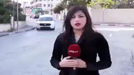 آزار خانم خبرنگار توسط یک راننده جلوی دوربین  + فیلم / فلسطین