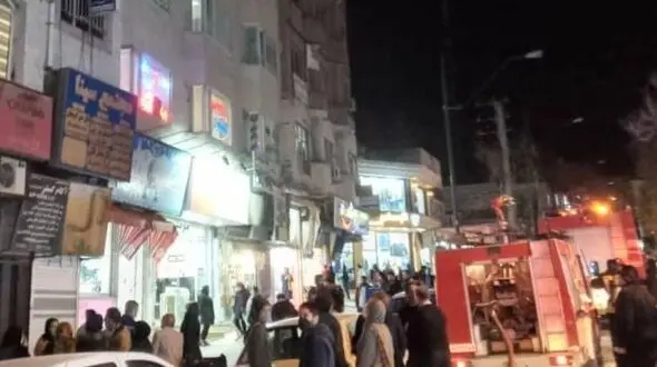 مطب پزشک کرمانشاهی در آتش سوخت