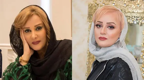 لباس های خوش رنگ  دو خانم بازیگر معروف در مزون لباس + عکس