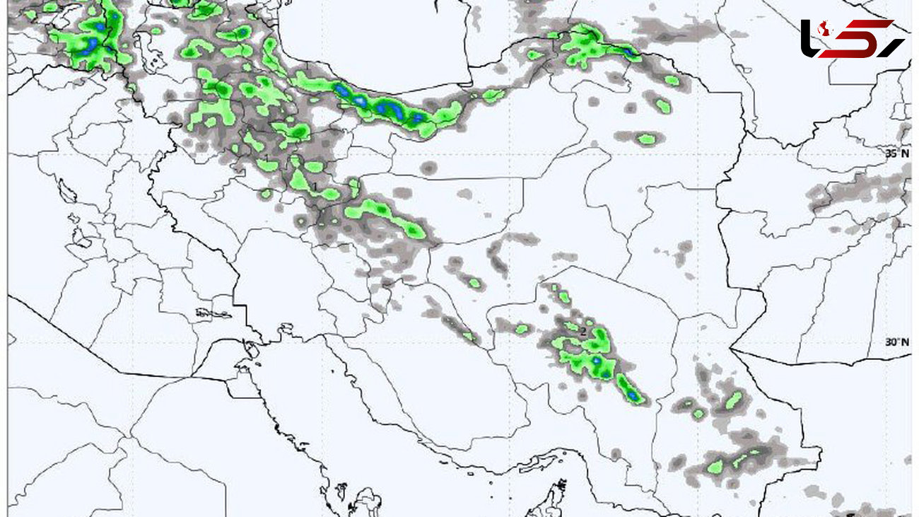  نیمه شمالی کشور خنک تر می شود/ احتمال رگبار و وزش باد در برخی مناطق