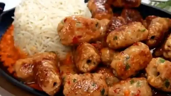 طرز تهیه کباب کوبیده مرغ + فیلم