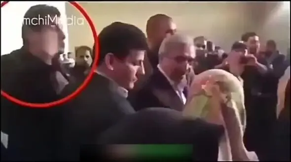 بادیگارد مشاور رئیس جمهور یک زن را تهدید به بریدن سرش کرد! +فیلم