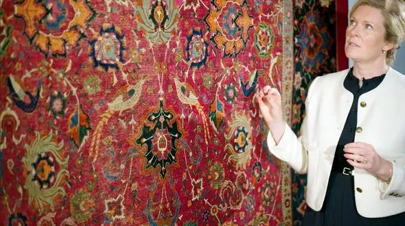 فیلم/حراج فرش دربار شاهنشاهی صفوی؛ انگار همین دیروز بافته شده! 