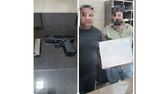 این 2 مرد مسلح در قلعه نو تیراندازی می کردند + عکس و جزییات