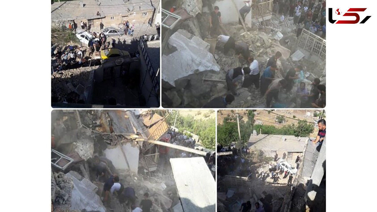 انفجار مرگبار یک خانه در پاوه / جسد مادر و نوزادش از زیر آوار بیرون کشیده شد + عکس