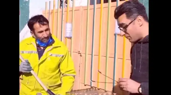 غوغای کنسرت شاد چند پاکبان و نوازنده در خیابان / دل مردم را شاد کرد!