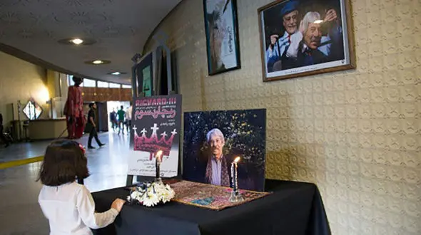 لحظه به لحظه با مراسم تشیع داوود رشیدی+عکس