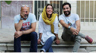 تست گریم جدید هدیه تهرانی در کنار دو چهره محبوب +عکس