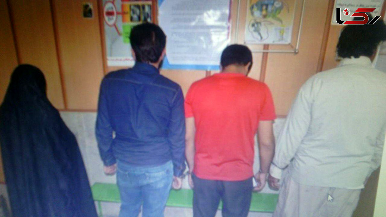 دستگیری 3 مرد و یک زن خارجی گرداننده باند قاچاق هرویین در مشهد + عکس