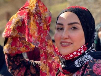 تغییر چهره شیلان، زن وحید سریال نون خ که قابل شناسایی نیست + عکس با دسته گل مثل عروس!