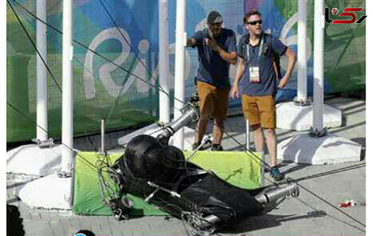 سقوط دوربین عنکبوتی 600 کیلویی المپیک ۷ نفر را مجروح کرد+عکس