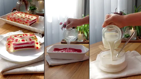 پاناکوتا انار یک دسر یلدایی بسیار خوشمزه + فیلم 